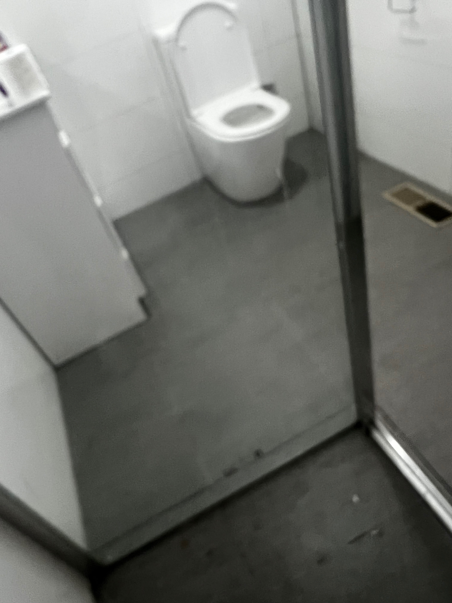 Shower — move-in ready before cleaning